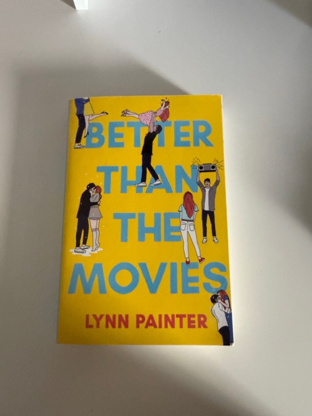 Better Than the Movies by Lynn Painter - Yellow & Blue Paperback